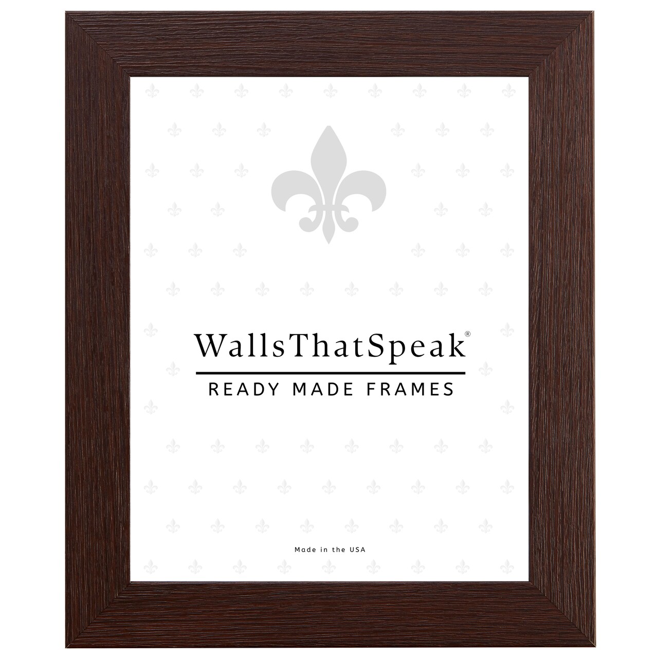 12x36 Picture Frame, Bauhaus 125 1.25 Inch Faux Wood MDF Moulding, Wall Display for Art, Posters, or Photos by wallsthatspeak